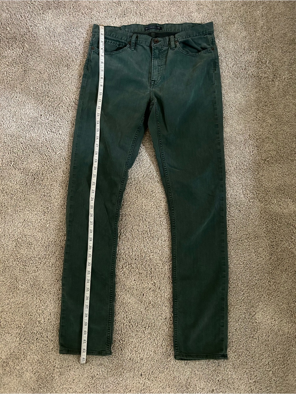 Ralph Lauren Thompson 650 Green Chino Pants Waist 31